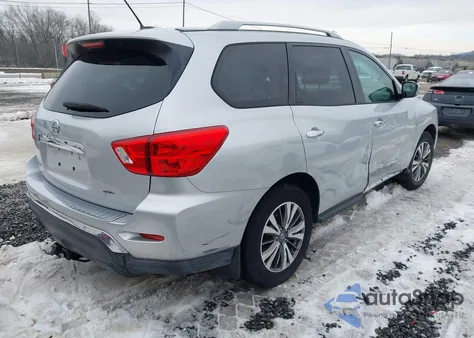 2017 Nissan Pathfinder S из США, поврежденный, VIN 5N1DR2MM6HC639215